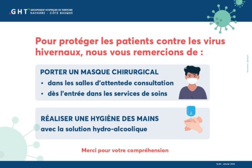 Port du masque obligatoire au sein de l’EPS de Garazi