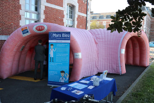 Mars Bleu en Pays basque : « Côlon tour » à Saint-Palais, consultations dépistage à Bardos, Biarritz et Ispoure