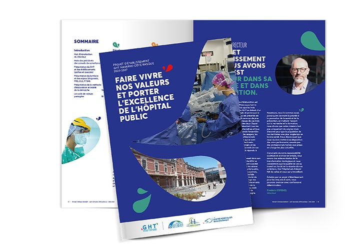 Élaboration et publication du Projet d’Établissement du GHT Navarre Côte Basque 2023-2027